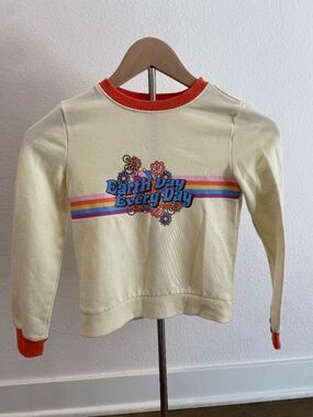 American Girl x Janie and Jack World by Us Evette Petters Earth Day Top - EUC